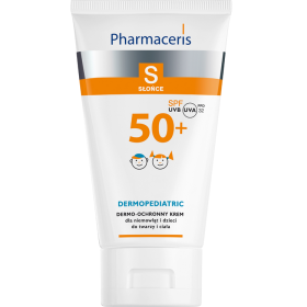 PHARMACERIS S KREM OCHRONNY NA SŁOŃCE SPF 50+ DO TWARZY I CIAŁA  DLA NIEMOWLĄT I DZIECI 125 ML